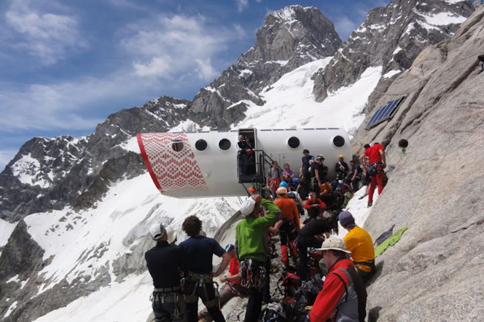 New Gervasutti bivouac - Leap Model: Hut